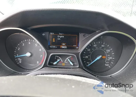 2017 Ford Focus Titanium из США, поврежденный, VIN 1FADP3J26HL221570